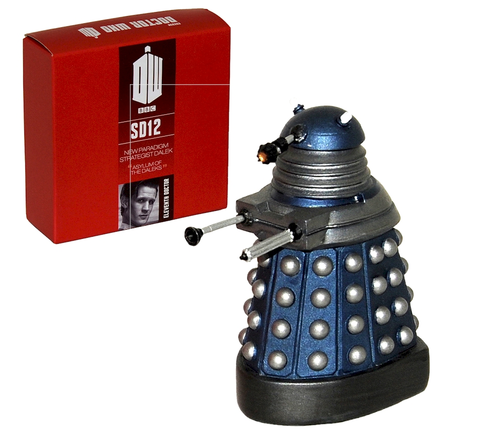 Doctor Who Figure New Paradigm Dalek from Asylum of the Daleks Eaglemoss Boxed Model Issue #SD12
