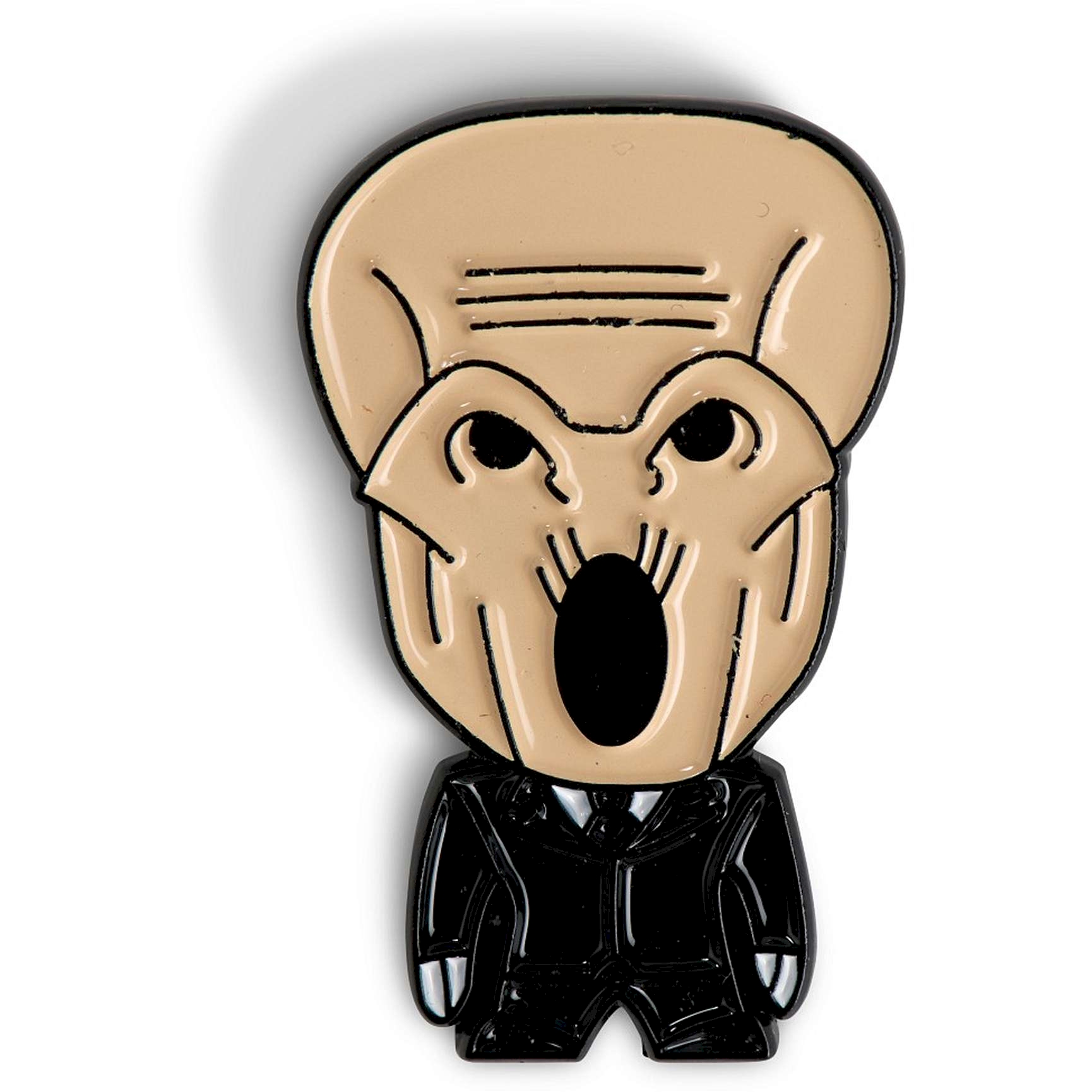 Doctor Who The Silent Chibi Style Pin Badge