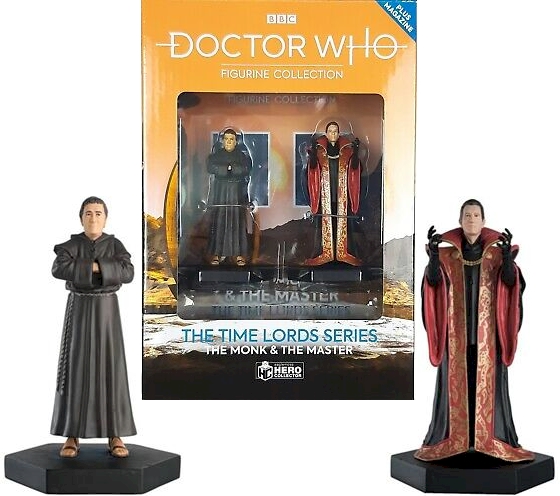 Doctor Who Figure Set The Monk and The Master Eaglemoss Time Lord Box #2