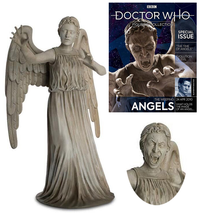 Doctor Who Eaglemoss MEGA Figure Weeping Angel Eaglemoss #7