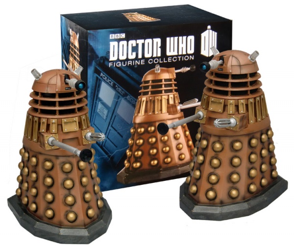 Doctor Who Eaglemoss MEGA Figure Bronze Dalek #1