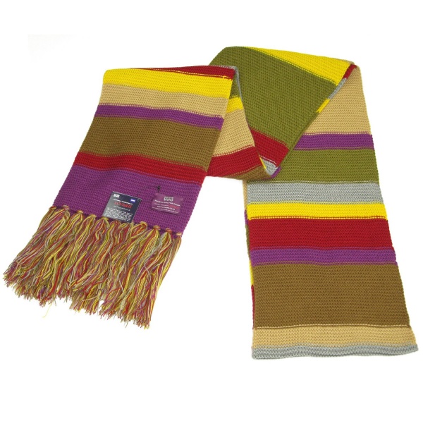 Fourth Doctor Who Scarf Tom Baker Legendary & Practical