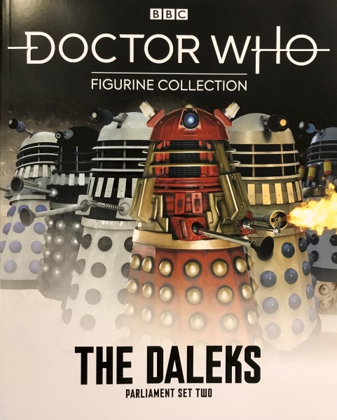 Doctor Who Dalek Parliament Figure Set #1 Booklet Eaglemoss