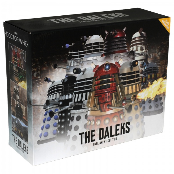 Doctor Who Dalek Figure Parliament Eaglemoss Box Set #2
