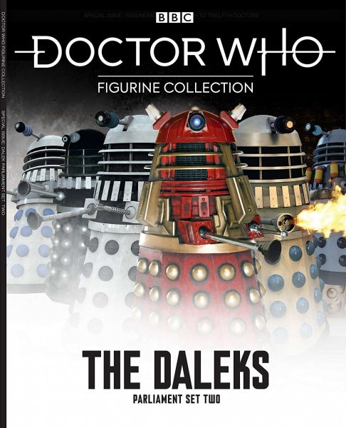 Doctor Who Dalek Figure Parliament Eaglemoss Box Set #2