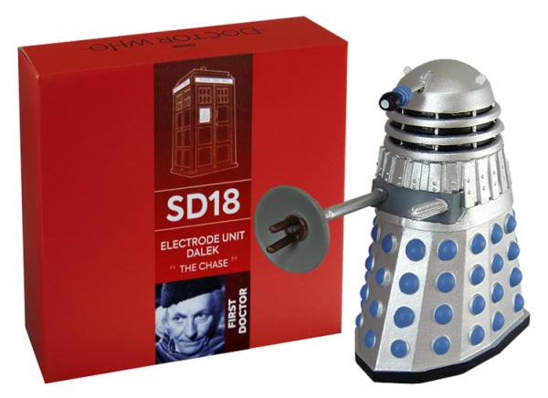 Doctor Who Figure Electrode Unit Dalek from The Chase Eaglemoss Boxed Model Issue #SD18