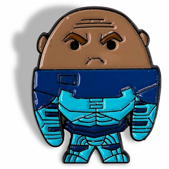 Doctor Who Sontaran Chibi Style Pin Badge