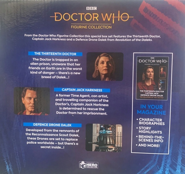Doctor Who Figure Special Companion Set Revolution of the Daleks Boxed Model Box Set #SP2 DAMAGED PACKAGING