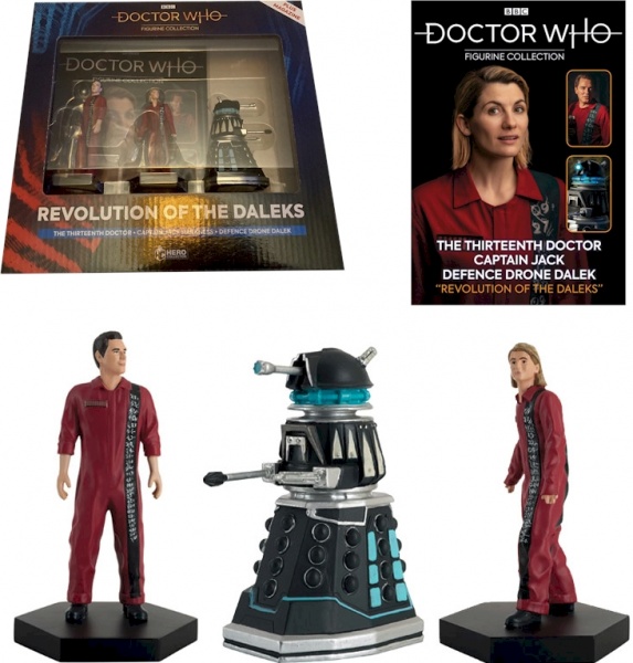Doctor Who Figure Revolution of the Daleks Eaglemoss Box Set #SP2