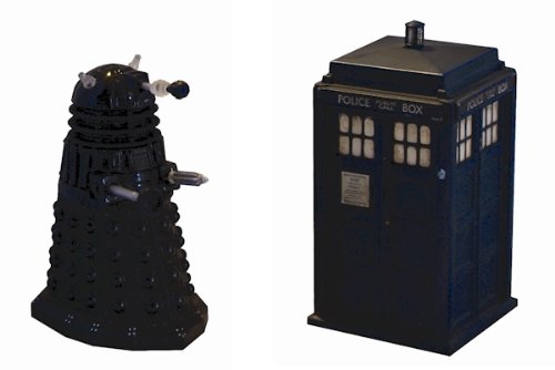 Doctor Who Dalek Sec & Tardis Diecast Twin Pack