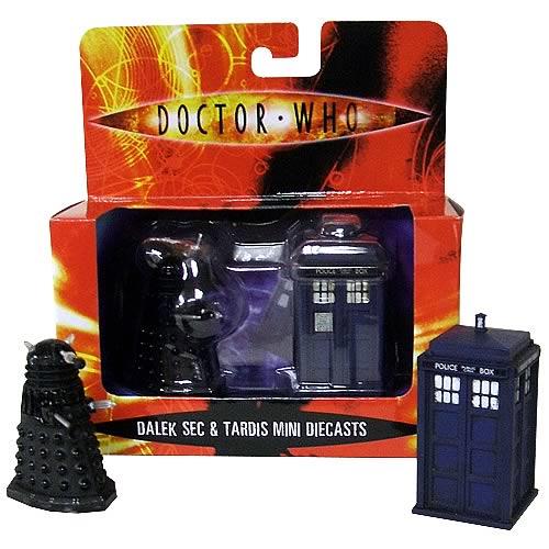 Doctor Who Dalek Sec & Tardis Diecast Twin Pack