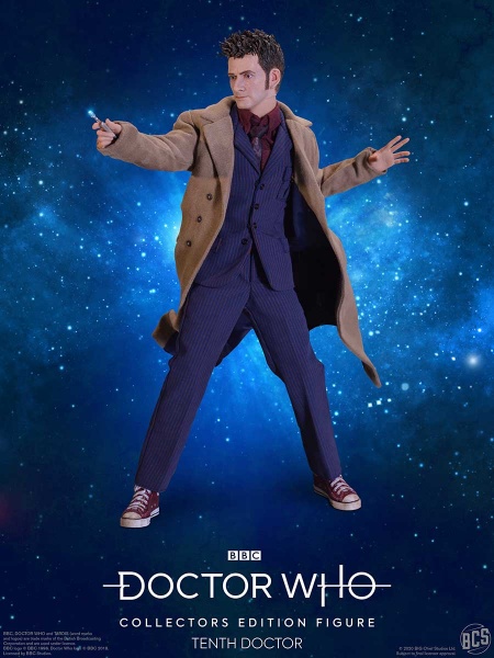 Doctor Who Big Chief 10th Doctor David Tennant Collector's Edition 1:6 Scale Figure