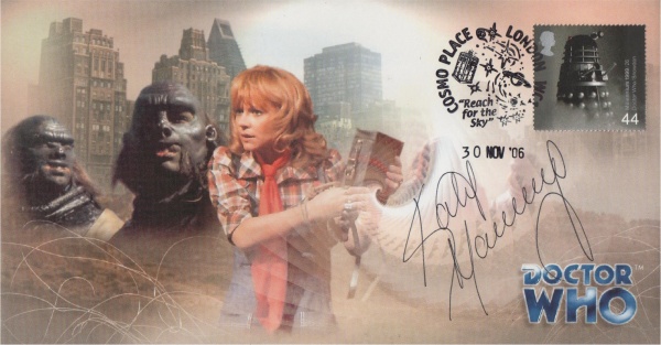 Doctor Who Jo Grant Special Ogron Stamp Cover Signed KATY MANNING