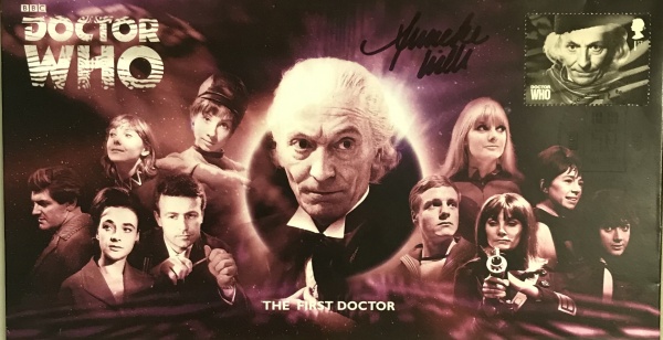 The First Doctor Who COMPANIONS SERIES Stamp Cover FDC Signed ANNEKE WILLS